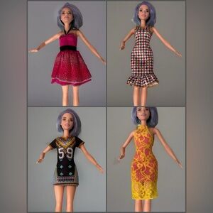 Doll Outfits for Barbie or similar dolls (doll not included)